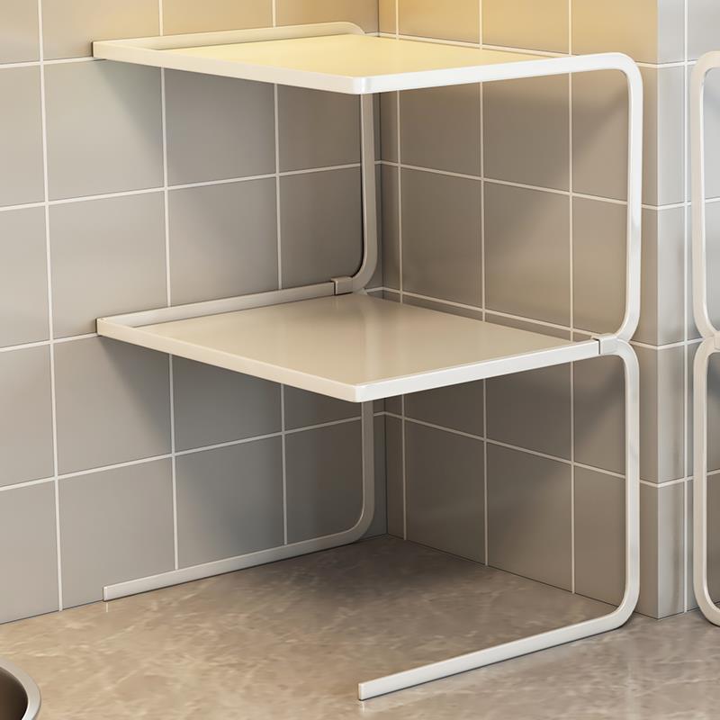 【释放空间多层收纳】分层置物架