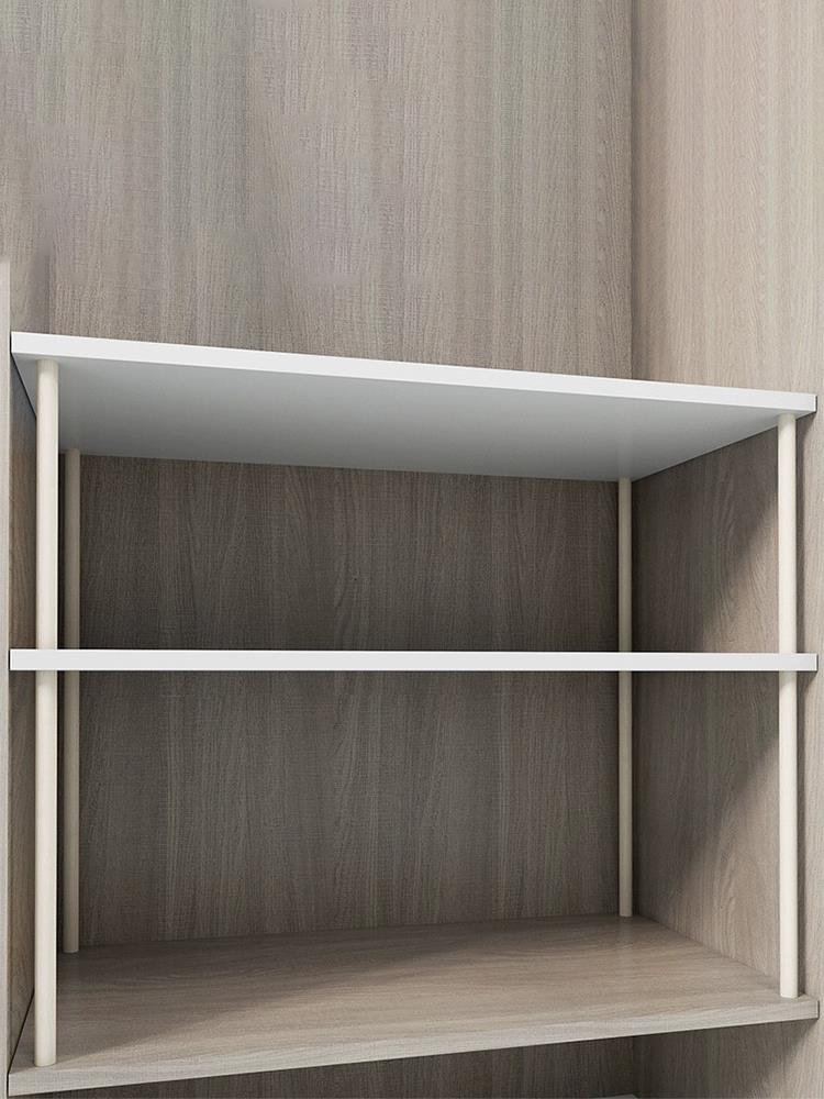 【分层置放超强承重】柜子置物架