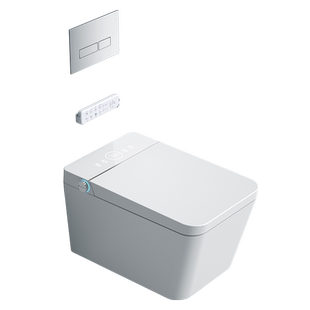 德国方型智能马桶一体式全自动翻盖无水压限制泡沫盾110V坐便器