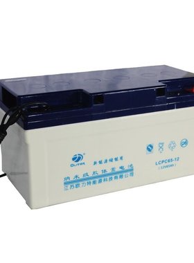 欧力特蓄电池LCPA65-12 OLITER阀控式铅酸密封12V65AH配电柜用