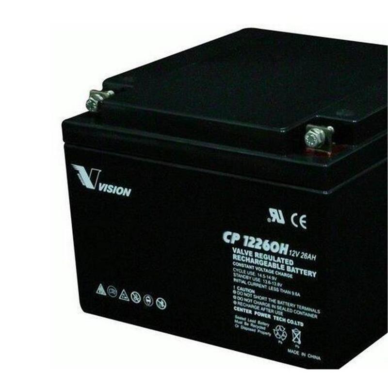 VISION威神蓄电池6FM65 12V6H EPS/UPS直流屏电池电源