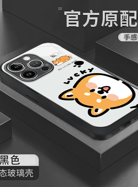 呆萌柯基小狗适用荣耀400Pro/300手机壳200/100磨砂玻璃x70i/x60女新款magic7/6/5可爱powert/GT畅玩60保护套