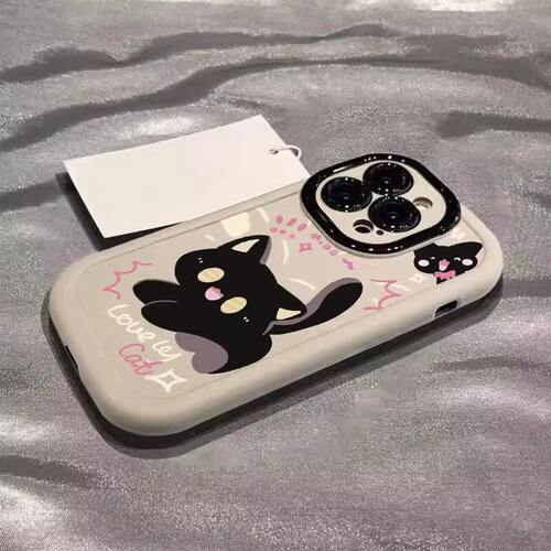 惊吓猫咪防摔手机壳适用小米红米