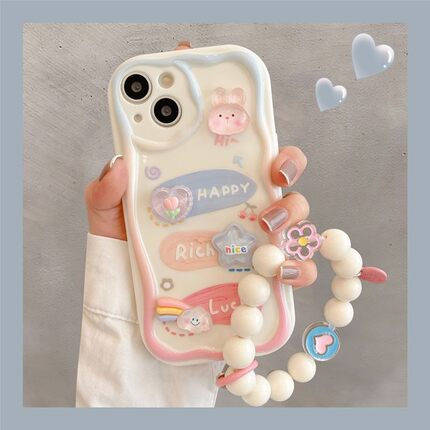 立体兔子小熊适用小米17/15pro/14/13手机壳/12s红米k90/80/70/60/50e新款note13/12/11男女款10/9至尊版软壳