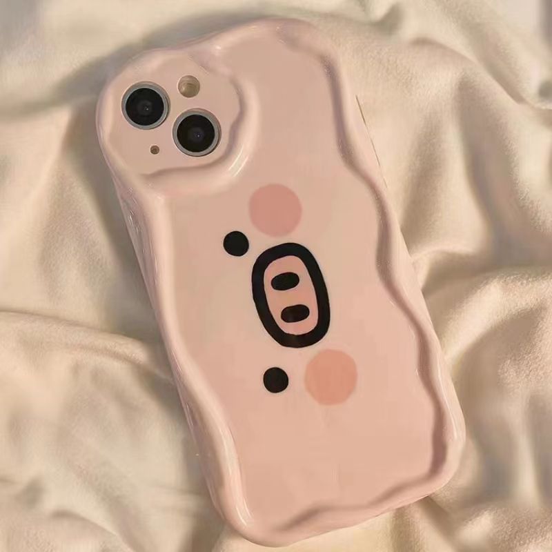 卡通小猪软壳保护套超萌可爱