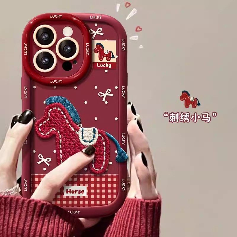 泡芙小红马适用oppofindx9/x8s手机壳x7ultra新年款Reno15Pro/14/13全包a6/a5Pro防摔a97真我15/GT8Pro保护套,3C数码配件,手机保护套/壳,淘宝优惠券,粉丝福利购,淘宝优惠卷