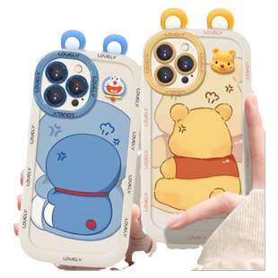 哆啦A梦适用vivo手机壳x300/200Pro/100/90/80/70所有型号s30/20/19/18新款y500/52s女iqoo13/12/neo11保护套