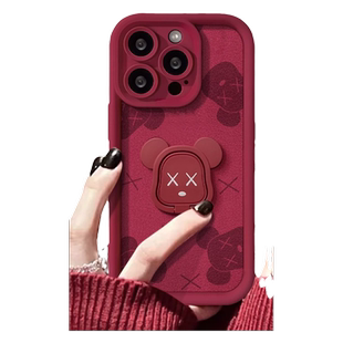 暴力熊适用opporeno15/14/13pro/12/11手机壳A6GT/a5活力版款可爱findx9pro/8s/7女款a93真我neo3/2realmeV30