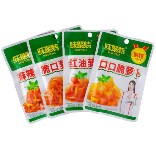 味聚特麻辣萝卜干四川眉山萝卜丝