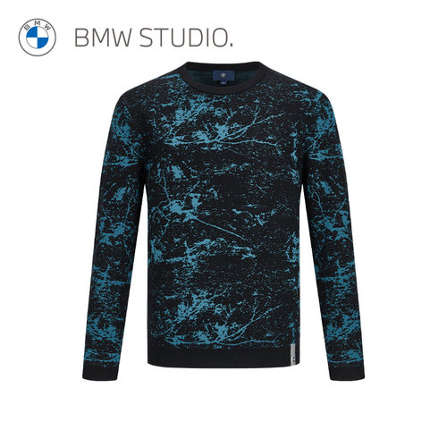 BMWStudio宝马男士套头针织衫