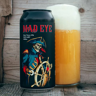 Double Vision幻视啤酒 新西兰进口疯眼船长三倍浑浊IPA啤酒440ml