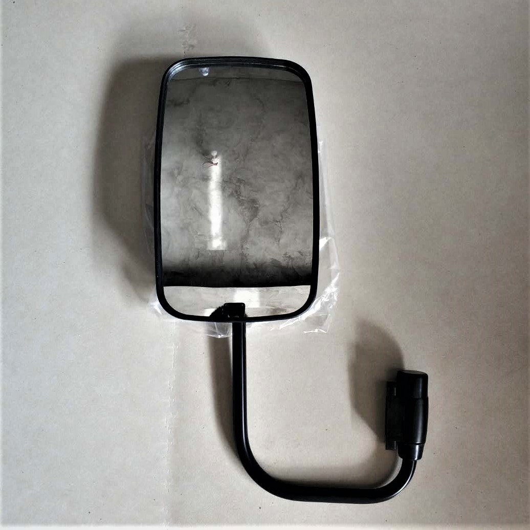 新源轮式挖掘机远山挖机65 75轮挖配件倒车镜总成 倒车杆 观后镜