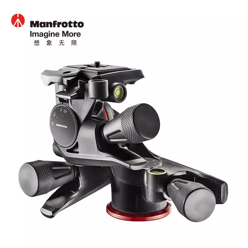 曼富图MHXPRO-3WG单反相机三脚架轻型齿轮三向三维微调云台