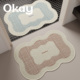 okay格致笺浴室韩系简约吸水地垫厕所门口脚垫卫生间门垫防滑垫子