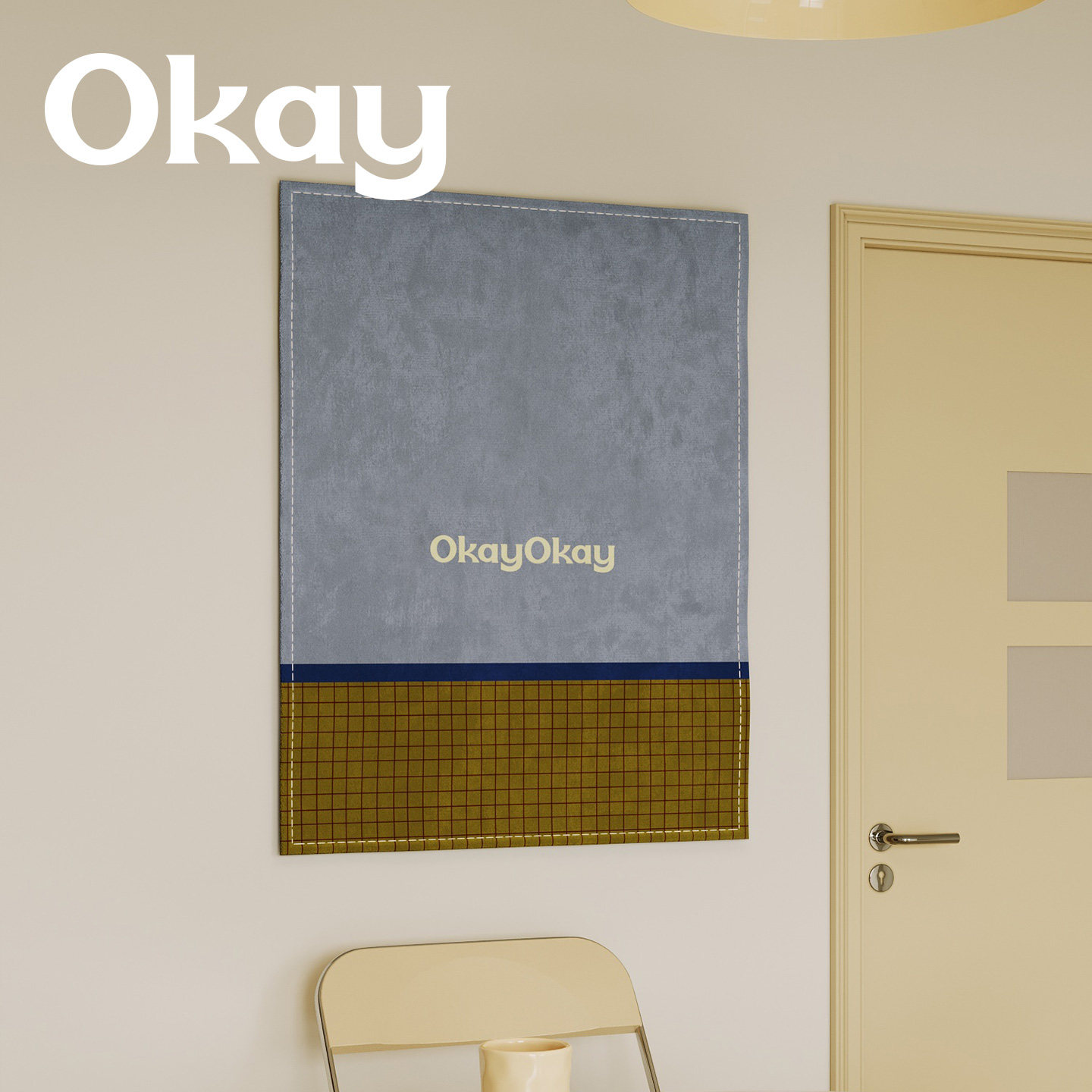 okay飞行宇宙挂布百搭高级感客厅餐厅墙面装饰布背景卧室床头挂毯