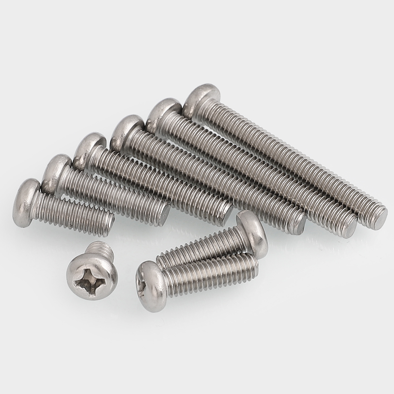 316不锈钢圆头十字螺钉