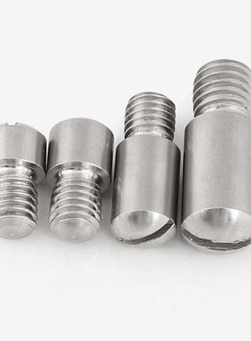 304不锈钢GB831轴位螺栓台阶螺丝一字开槽无头轴位螺钉M2M3M5M10