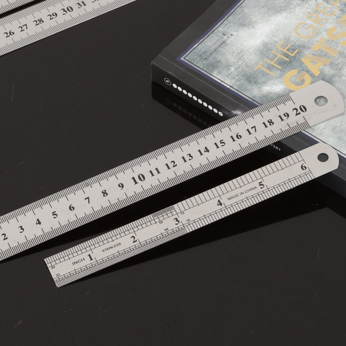 不锈钢直尺加厚30cm1米