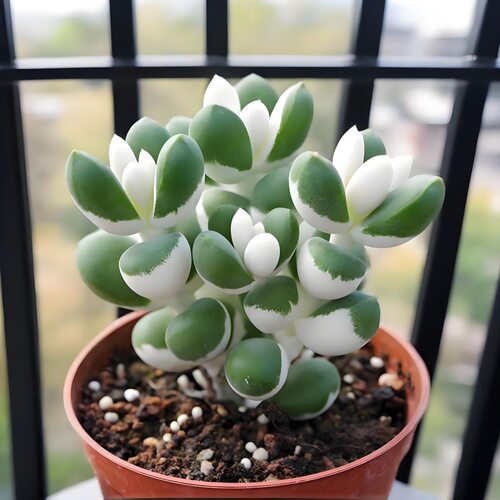 白锦鹿角多肉财运满满稀有鹿角室内阳台防辐射盆栽绿植桌面好养