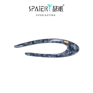 高级感盘发器发卡发夹发饰 Sp瑟派轻奢星辰海洋发簪女发钗2025新款