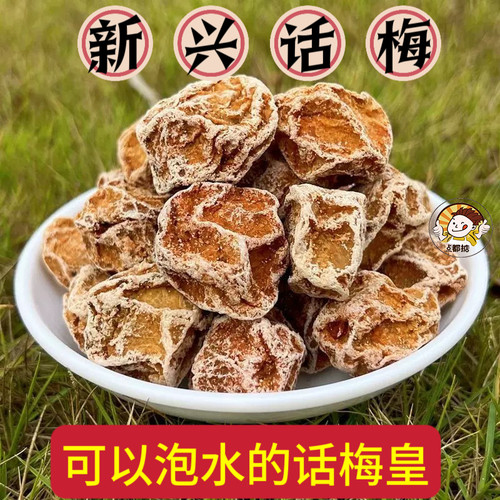 甘草话梅九制甘草话梅干酸甜话梅子果脯蜜饯休闲零食新兴凉果特产