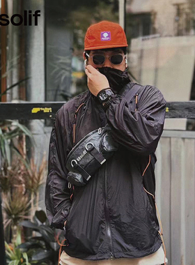 solif生还者原创废土做旧户外休闲骑行胸包个性百搭男女士潮流