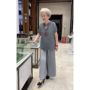 妈妈装2024新款秋款套装中老年女装春秋洋气阔太太两件套连衣裙