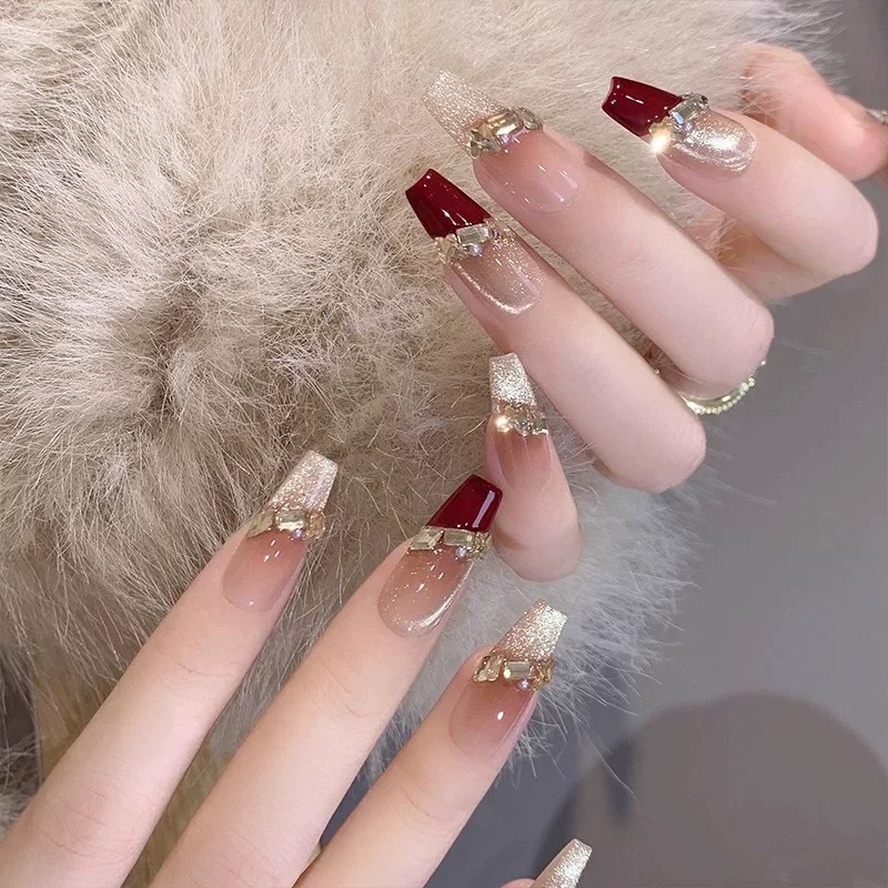 猫眼甲片美甲贴片新款显白穿戴甲