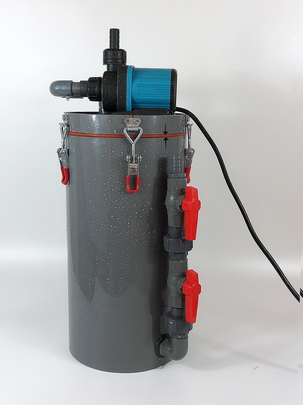 t200型定制滤桶diy草缸diy过滤器滤桶自制外置过滤器排气阀门不集