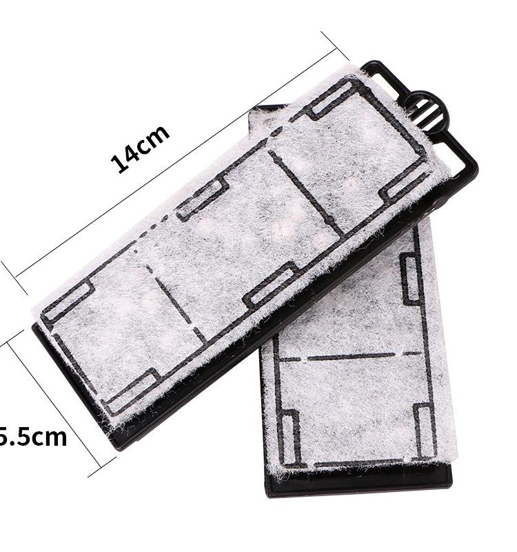 日创超静音鱼缸壁挂瀑布过滤器替换滤芯替换棉替换片替换板过滤板
