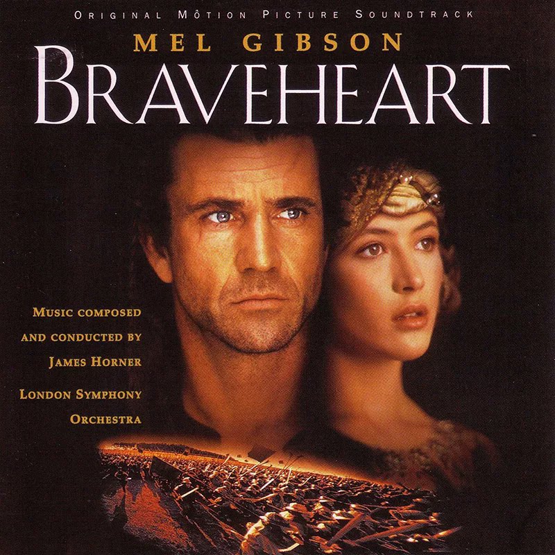 正版 勇敢的心 Braveheart 经典电影原声 音乐歌曲 OST 进口CD