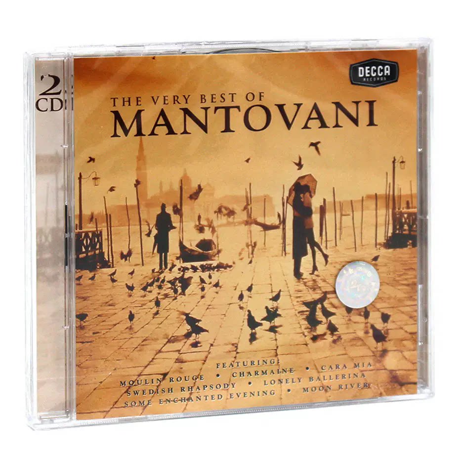 醉人黄昏 曼陀凡尼 轻音乐纯音乐精选 原版进口CD碟片 Mantovani