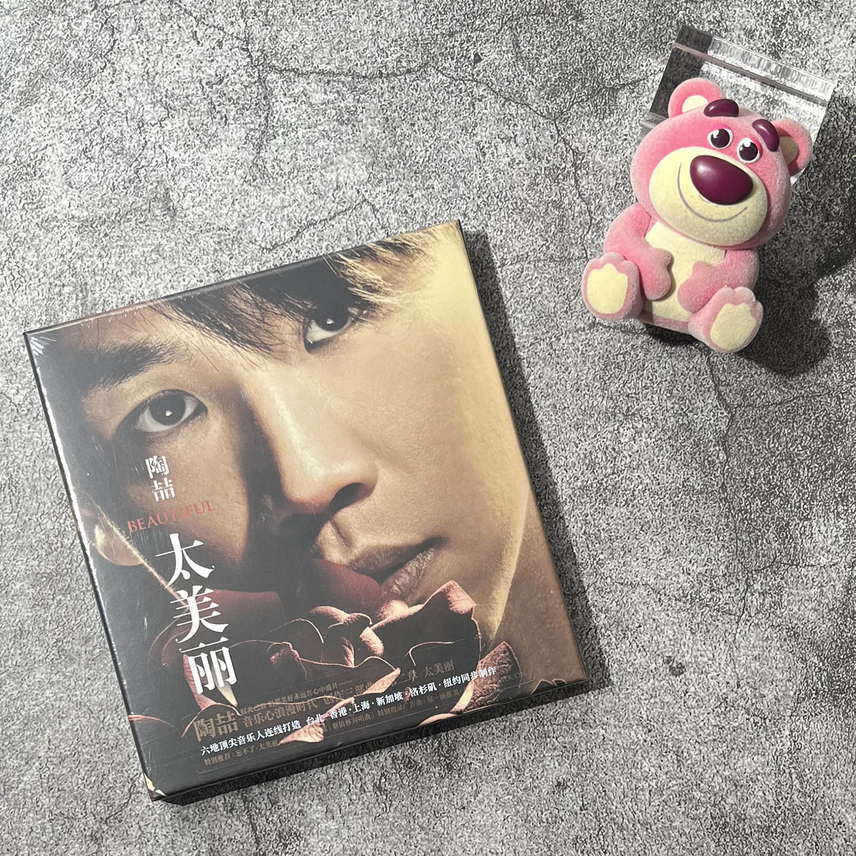 正版唱片 陶喆实体专辑 太美丽 CD+歌词本 精装盒