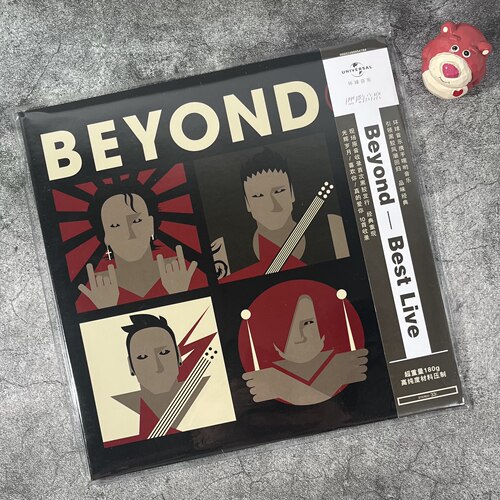 正版黄家驹 Beyond Best Live 最佳现场 LP黑胶唱片12寸大碟