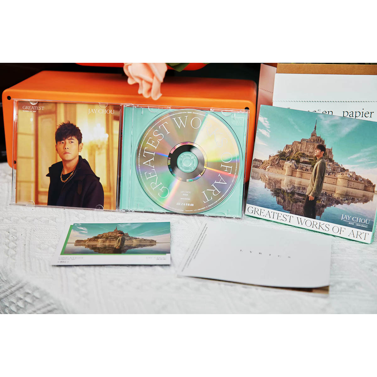 正版唱片 JAY周杰伦专辑 最伟大的作品 车载碟片CD+歌词本 平装版