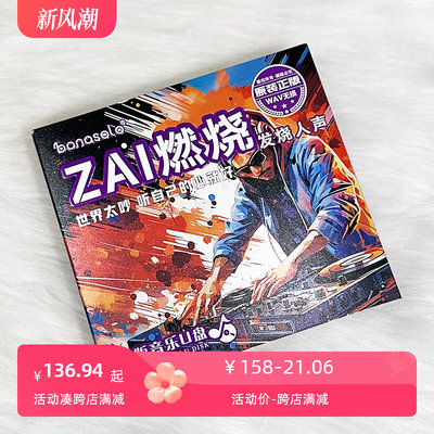 现货正版 ZAI系列 在燃烧发烧人声试机专辑车载U盘无损高音质优盘