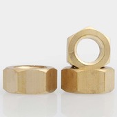 铜六角螺母铜螺帽国标螺丝帽套装 大全1M1.4M2M3M4M5M6M8M10M16M24