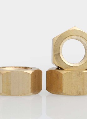 铜六角螺母铜螺帽国标螺丝帽套装大全1M1.4M2M3M4M5M6M8M10M16M24