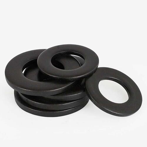 黑色304不锈钢加厚加大薄平垫片