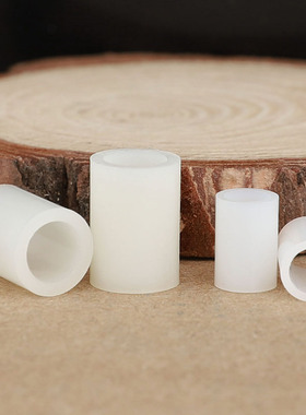 尼龙隔离柱LED灯柱塑料绝缘直通套管硬胶空心间隔柱m2M3M4M5M8M10