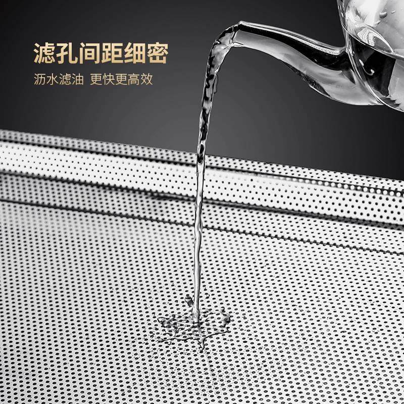 不锈钢漏网托盘带孔长方形沥水盘密孔盘沥油盘商用过滤网盘冲孔盘