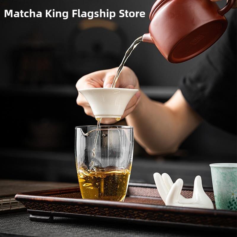 茶滤架托架茶漏架子茶格网茶漏过滤白白瓷手托泡茶陶瓷网器陶瓷图片