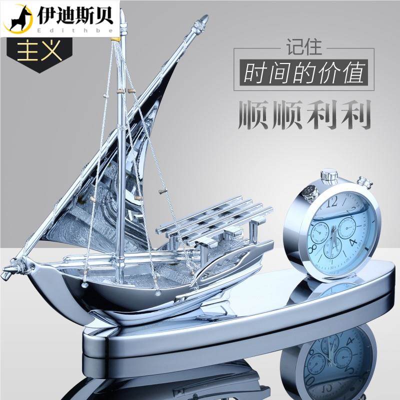 汽车中控台摆件车内饰品轻奢创意高级感新款一帆风顺帆船车载香水