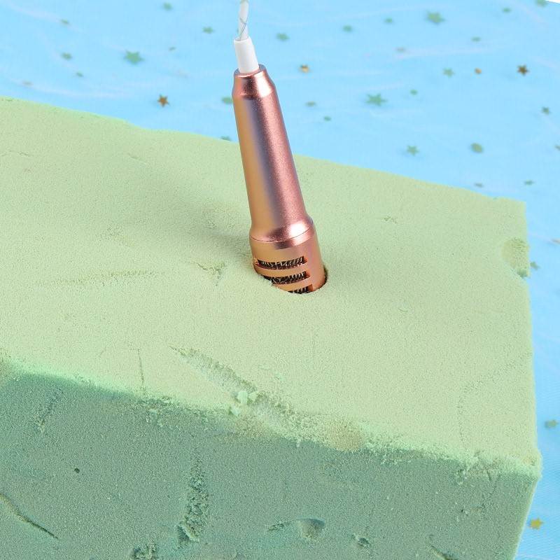 起泡胶套装盒少女仙气彩虹泥手办小话筒麦克风戳耳机