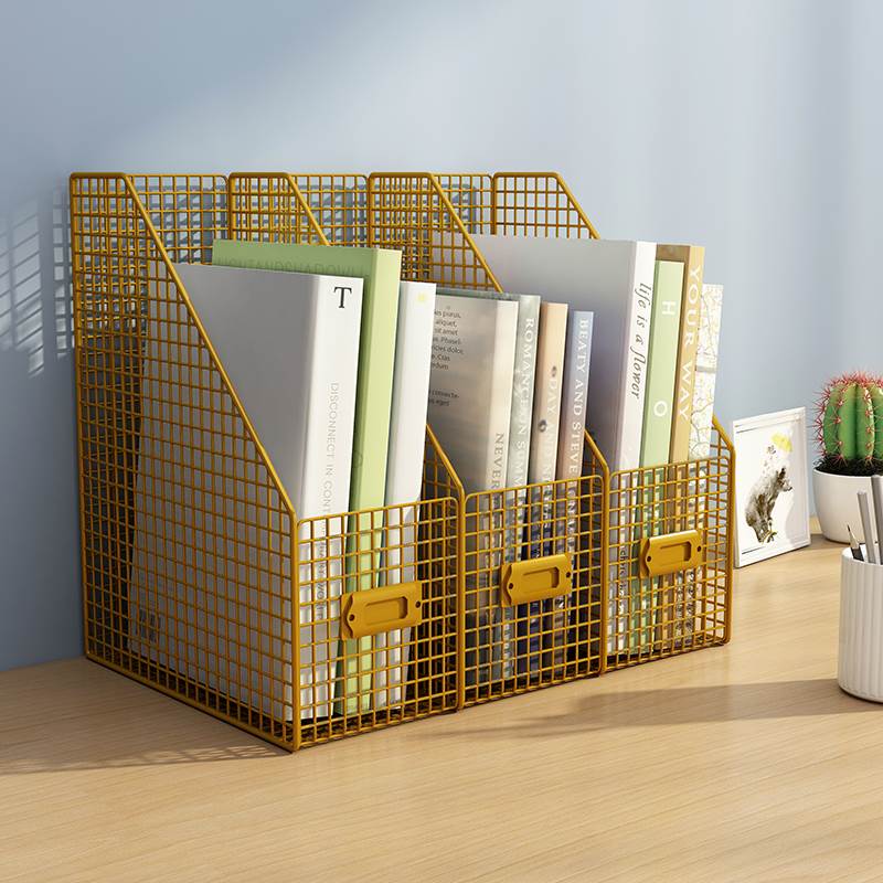 书架儿童桌面置物架学生桌上书架小型书柜书桌上的分层收纳整理架