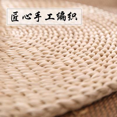 蒲团圆形包邮藤编草编榻榻米加厚飘窗坐垫打坐垫拜佛垫子瑜伽垫
