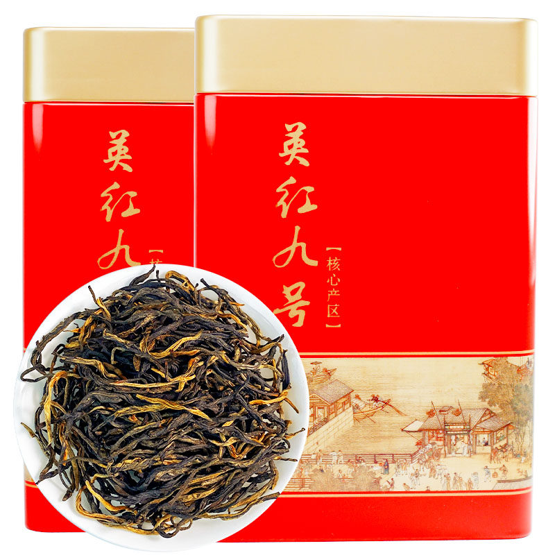 英红九号红茶2024新茶袋装蜜花香英德特产红茶送礼