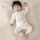 薄款 分体套装 长袖 开衫 空调服小月龄宝宝衣服 长裤 婴儿睡衣纯棉夏季