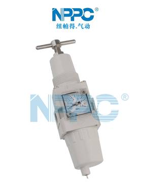 NPPC品牌KFR200-02精密调压过滤器气源处理器带自动排水，纽帕得