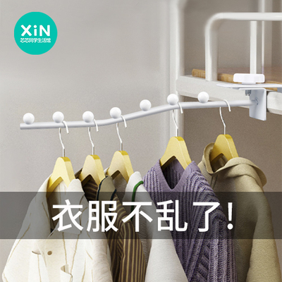 宿舍床边铁艺挂衣钩衣帽钩